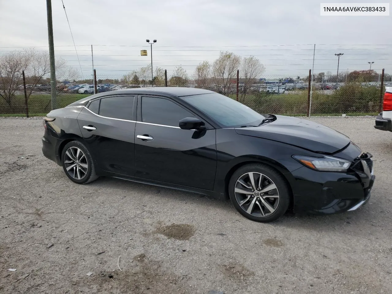 2019 Nissan Maxima S VIN: 1N4AA6AV6KC383433 Lot: 80494174