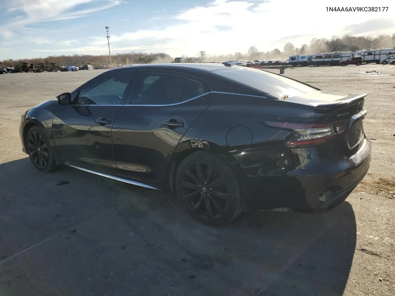 2019 Nissan Maxima S VIN: 1N4AA6AV9KC382177 Lot: 80639904