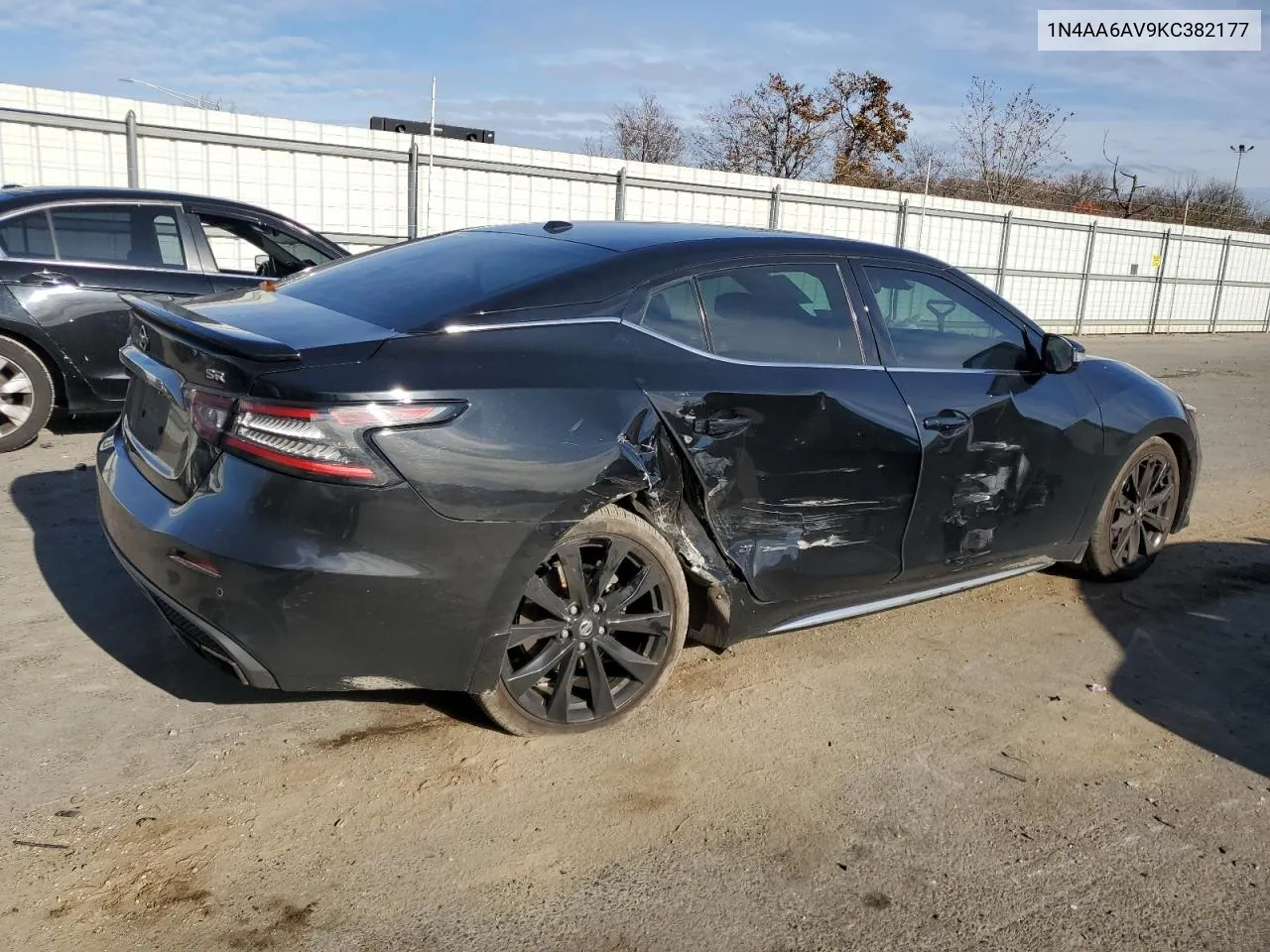 2019 Nissan Maxima S VIN: 1N4AA6AV9KC382177 Lot: 80639904