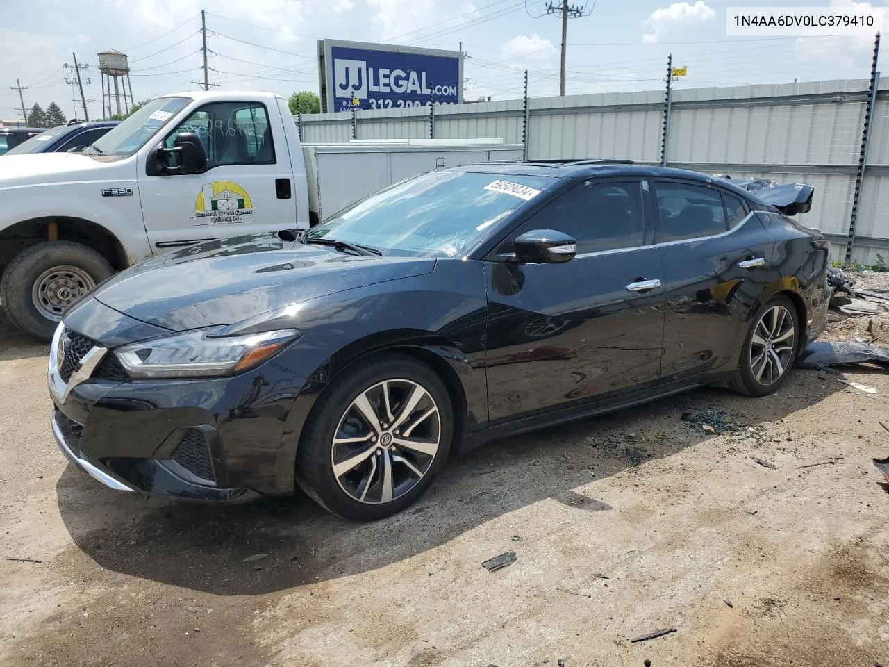 2020 Nissan Maxima Sl VIN: 1N4AA6DV0LC379410 Lot: 59509034