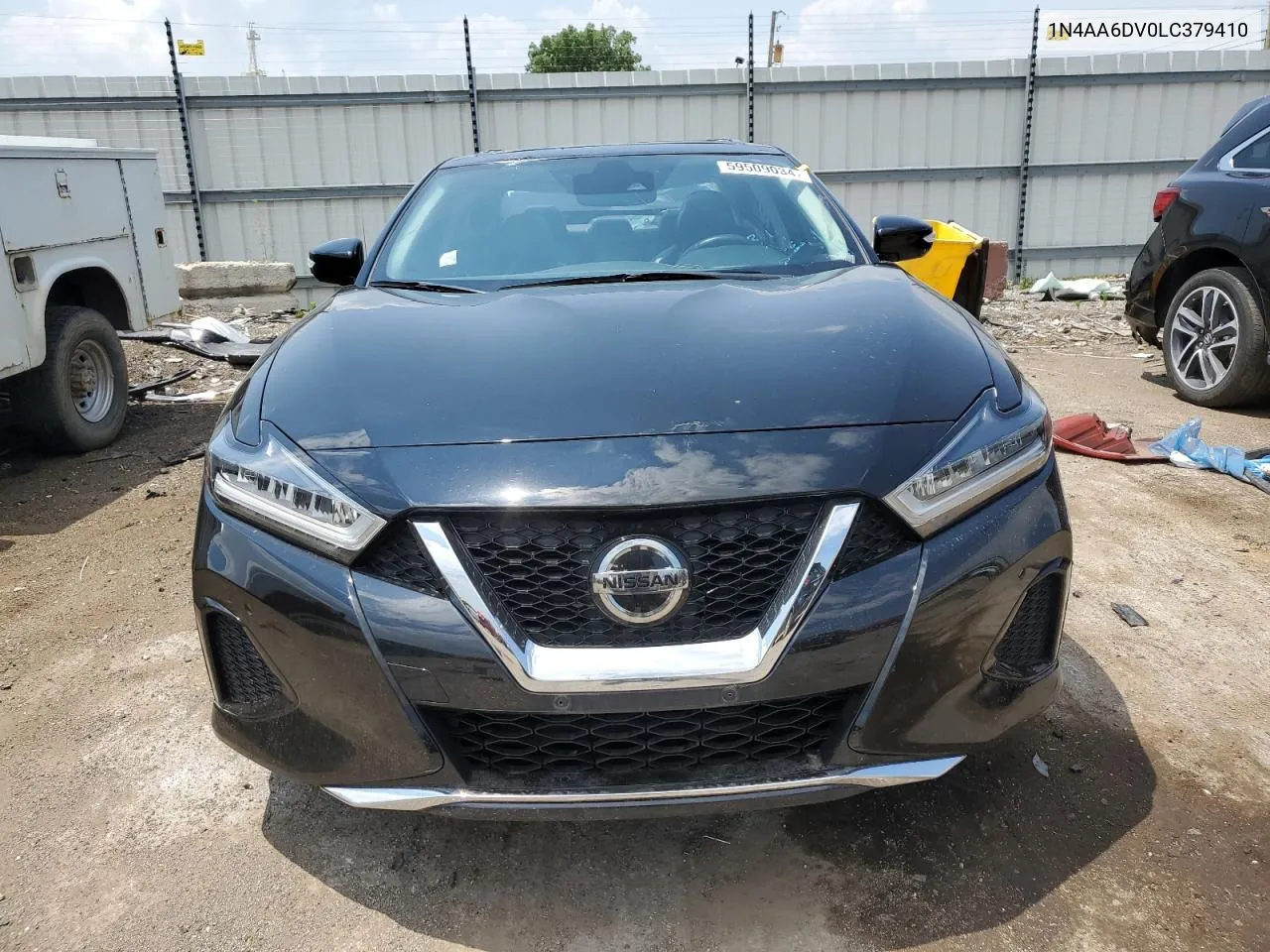 2020 Nissan Maxima Sl VIN: 1N4AA6DV0LC379410 Lot: 59509034