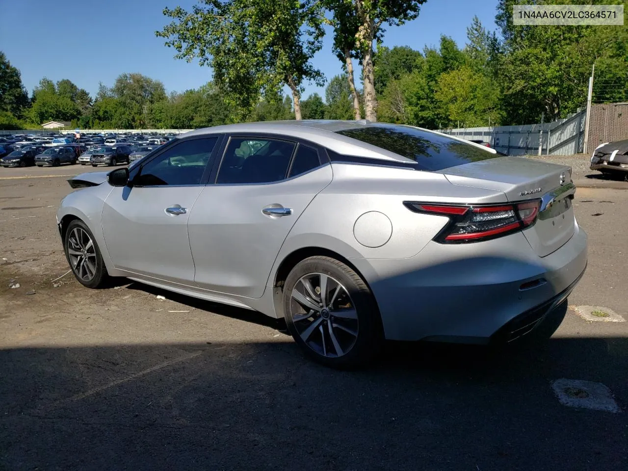 2020 Nissan Maxima Sv VIN: 1N4AA6CV2LC364571 Lot: 59588784