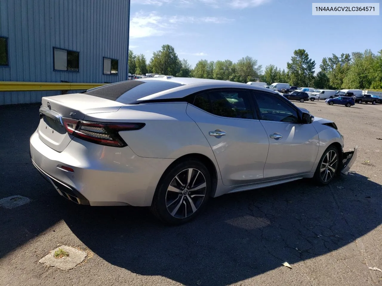 2020 Nissan Maxima Sv VIN: 1N4AA6CV2LC364571 Lot: 59588784