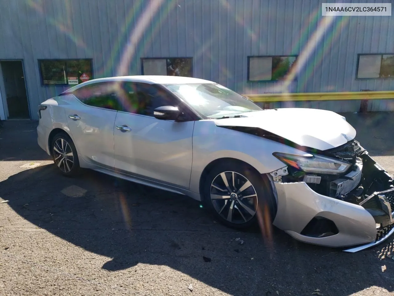 2020 Nissan Maxima Sv VIN: 1N4AA6CV2LC364571 Lot: 59588784