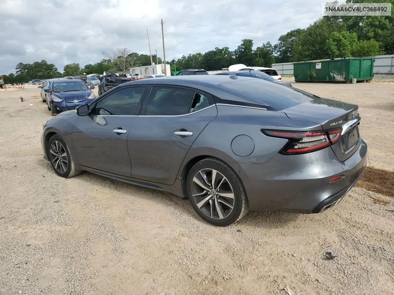 2020 Nissan Maxima Sv VIN: 1N4AA6CV4LC368492 Lot: 59880364