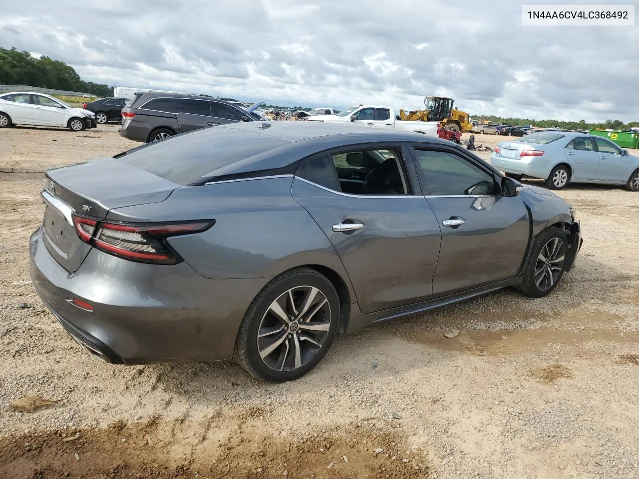 2020 Nissan Maxima Sv VIN: 1N4AA6CV4LC368492 Lot: 59880364