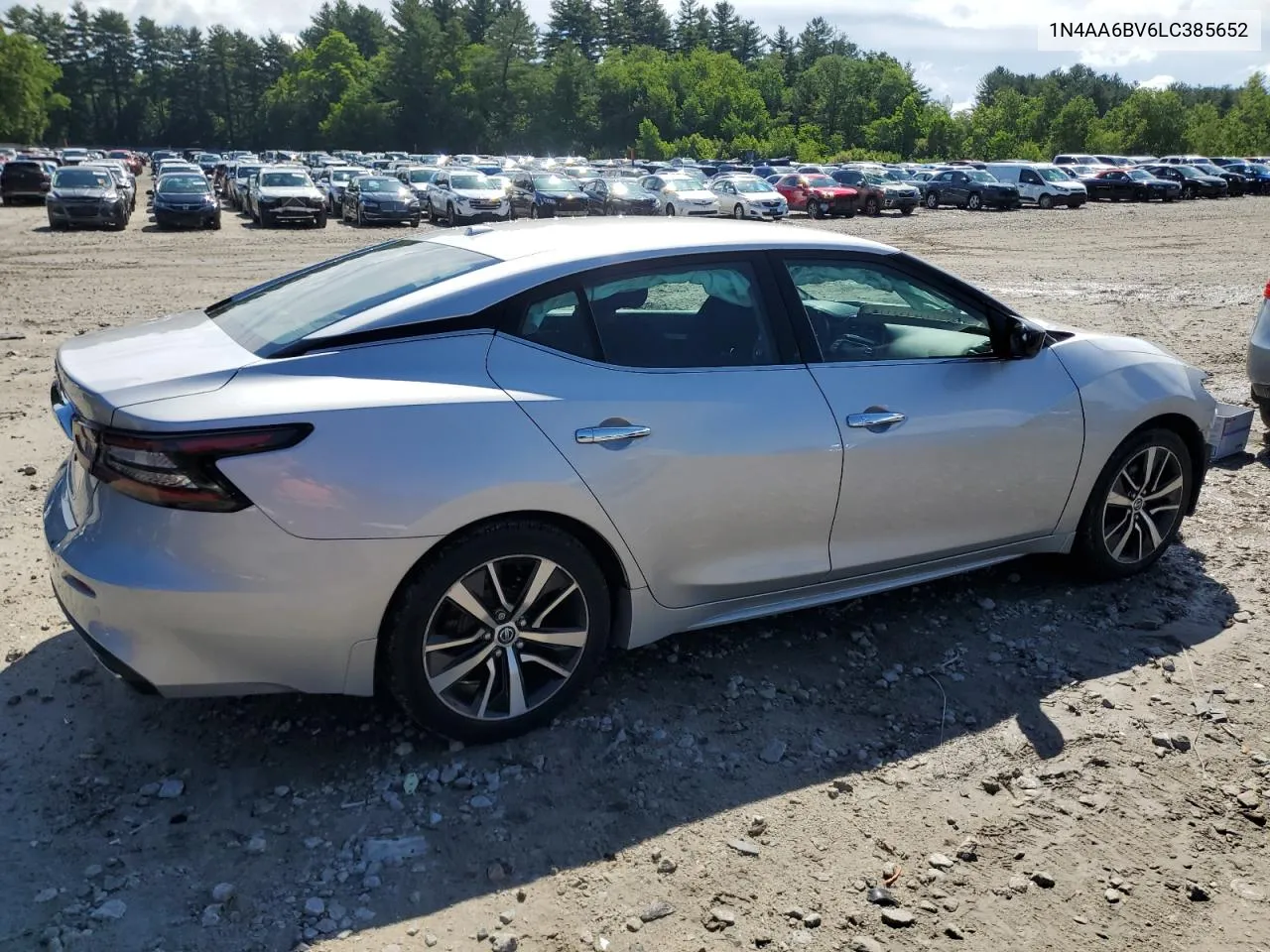 2020 Nissan Maxima S VIN: 1N4AA6BV6LC385652 Lot: 60703544