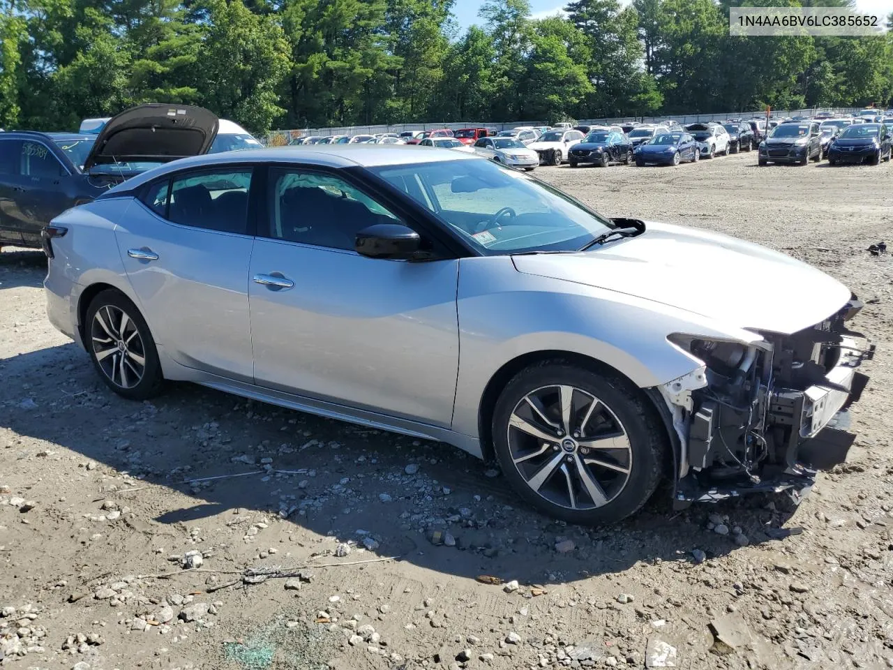 2020 Nissan Maxima S VIN: 1N4AA6BV6LC385652 Lot: 60703544