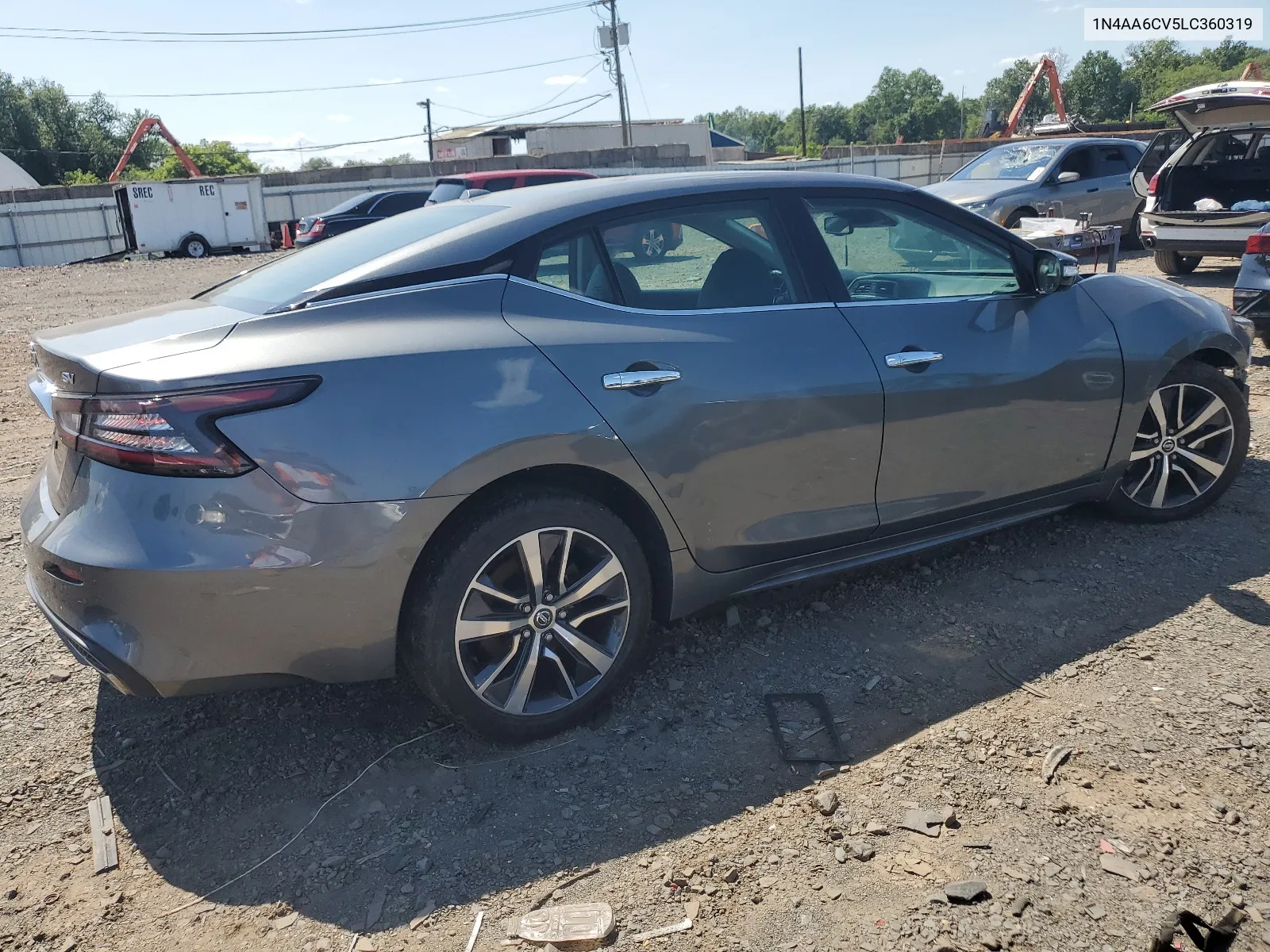 2020 Nissan Maxima Sv VIN: 1N4AA6CV5LC360319 Lot: 63223334