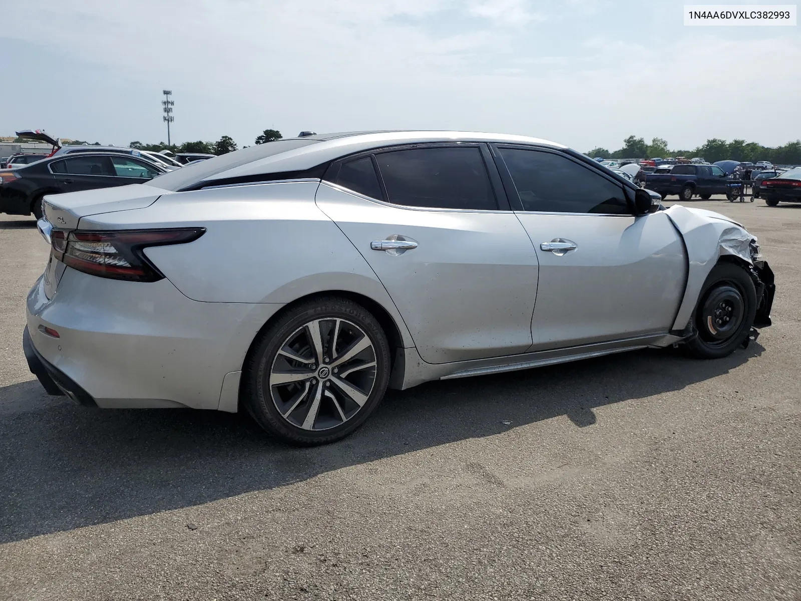 2020 Nissan Maxima Sl VIN: 1N4AA6DVXLC382993 Lot: 64186354