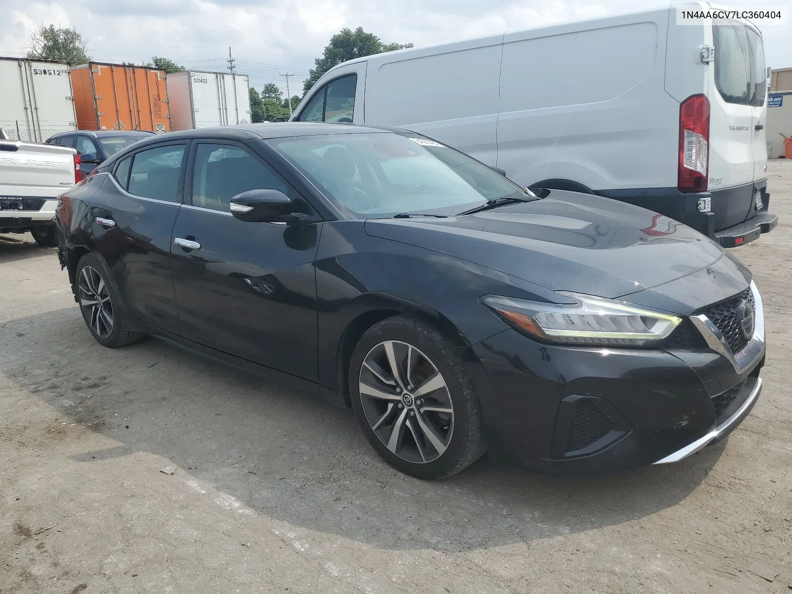 2020 Nissan Maxima Sv VIN: 1N4AA6CV7LC360404 Lot: 64583464