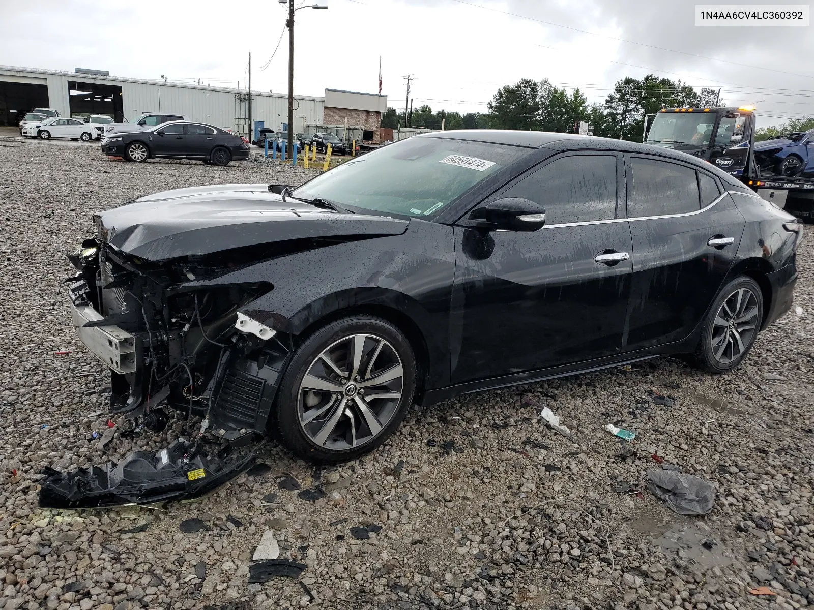 2020 Nissan Maxima Sv VIN: 1N4AA6CV4LC360392 Lot: 64591474