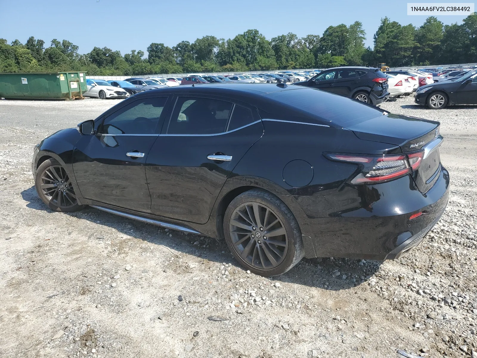 2020 Nissan Maxima Platinum VIN: 1N4AA6FV2LC384492 Lot: 65553254