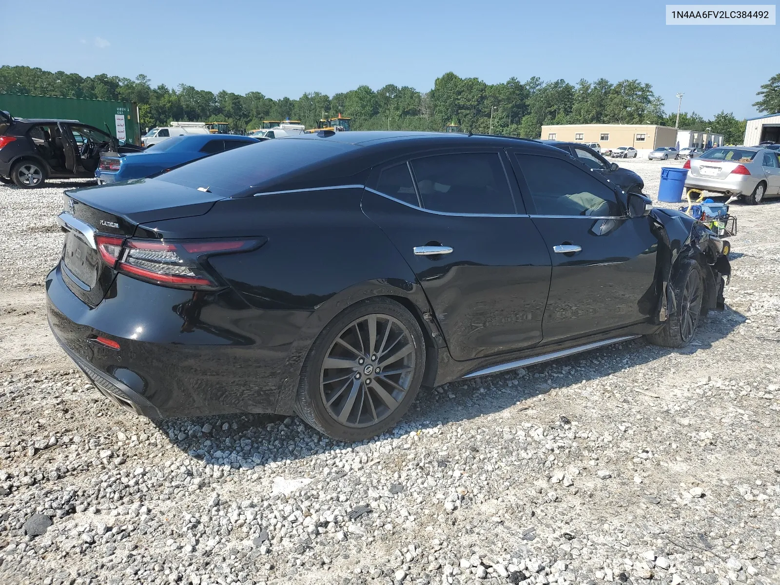 2020 Nissan Maxima Platinum VIN: 1N4AA6FV2LC384492 Lot: 65553254