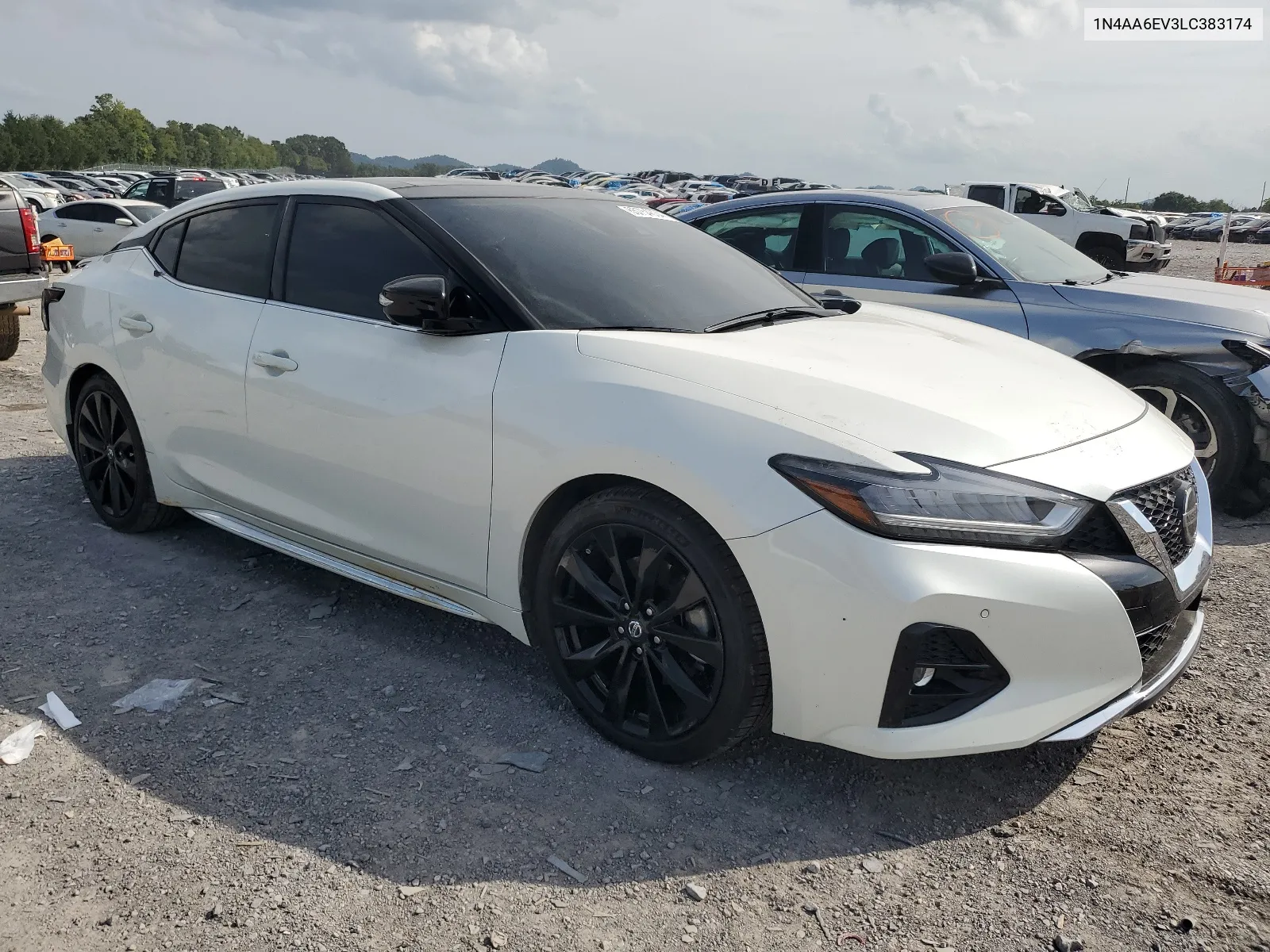 2020 Nissan Maxima Sr VIN: 1N4AA6EV3LC383174 Lot: 65754634