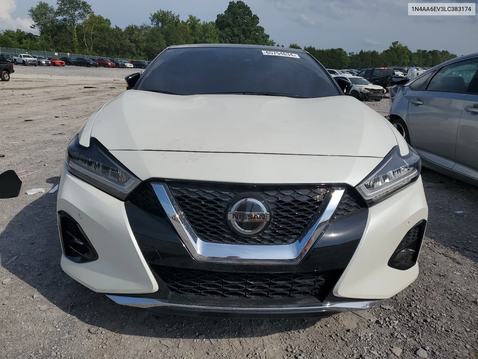 2020 Nissan Maxima Sr VIN: 1N4AA6EV3LC383174 Lot: 65754634