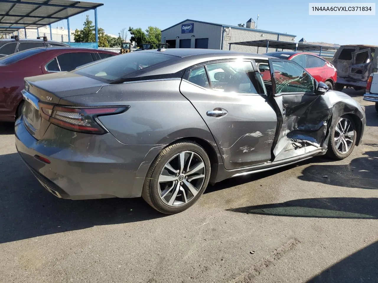 2020 Nissan Maxima Sv VIN: 1N4AA6CVXLC371834 Lot: 66392894