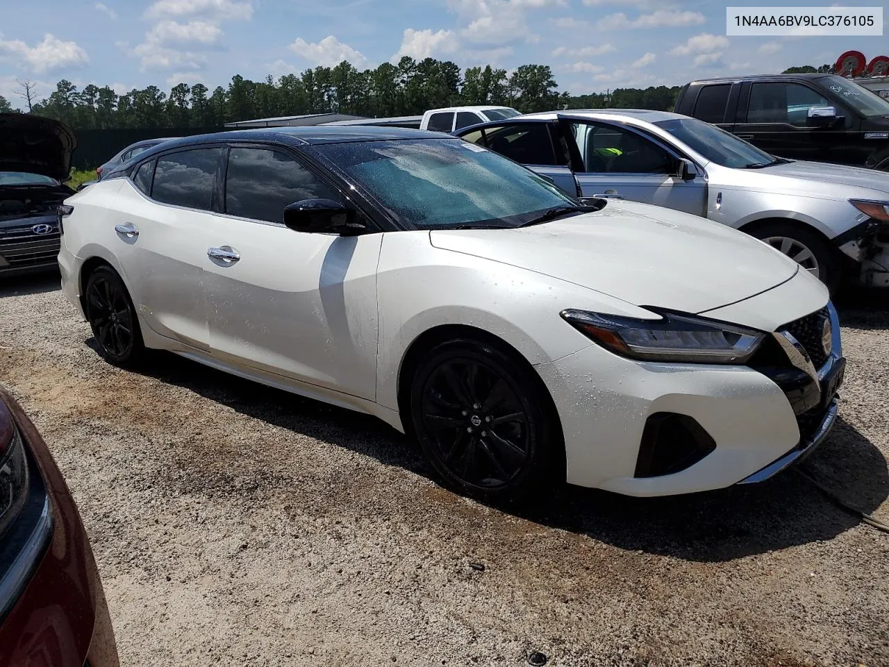 2020 Nissan Maxima S VIN: 1N4AA6BV9LC376105 Lot: 67088454