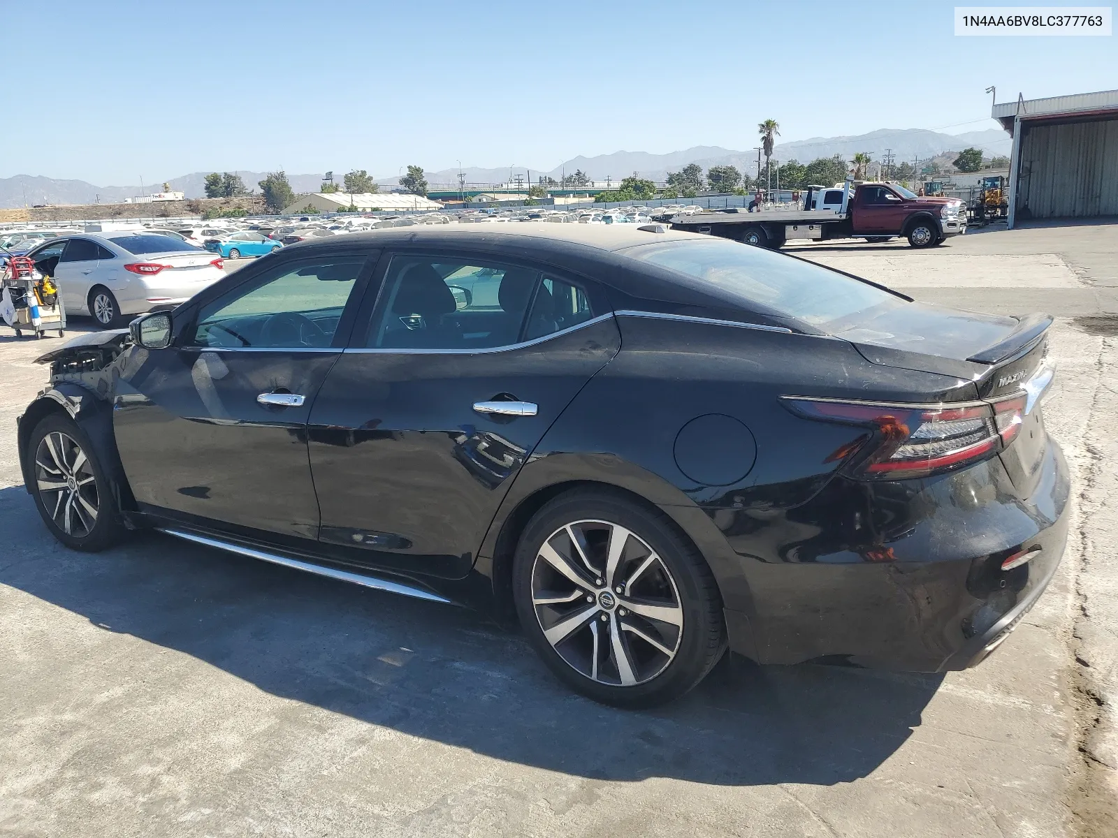 2020 Nissan Maxima S VIN: 1N4AA6BV8LC377763 Lot: 67140544