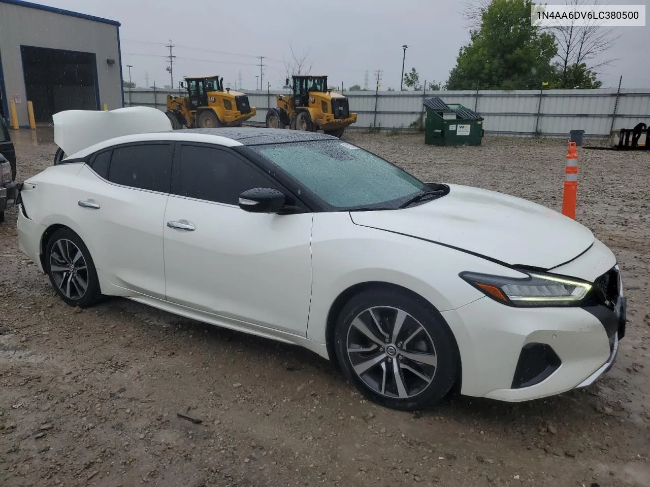 2020 Nissan Maxima Sl VIN: 1N4AA6DV6LC380500 Lot: 67528744