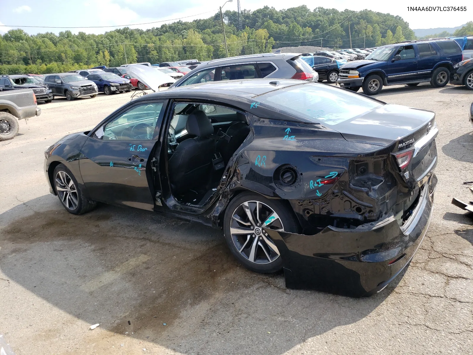 1N4AA6DV7LC376455 2020 Nissan Maxima Sl