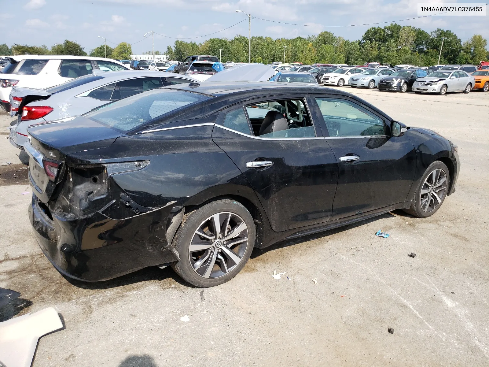 2020 Nissan Maxima Sl VIN: 1N4AA6DV7LC376455 Lot: 67583154