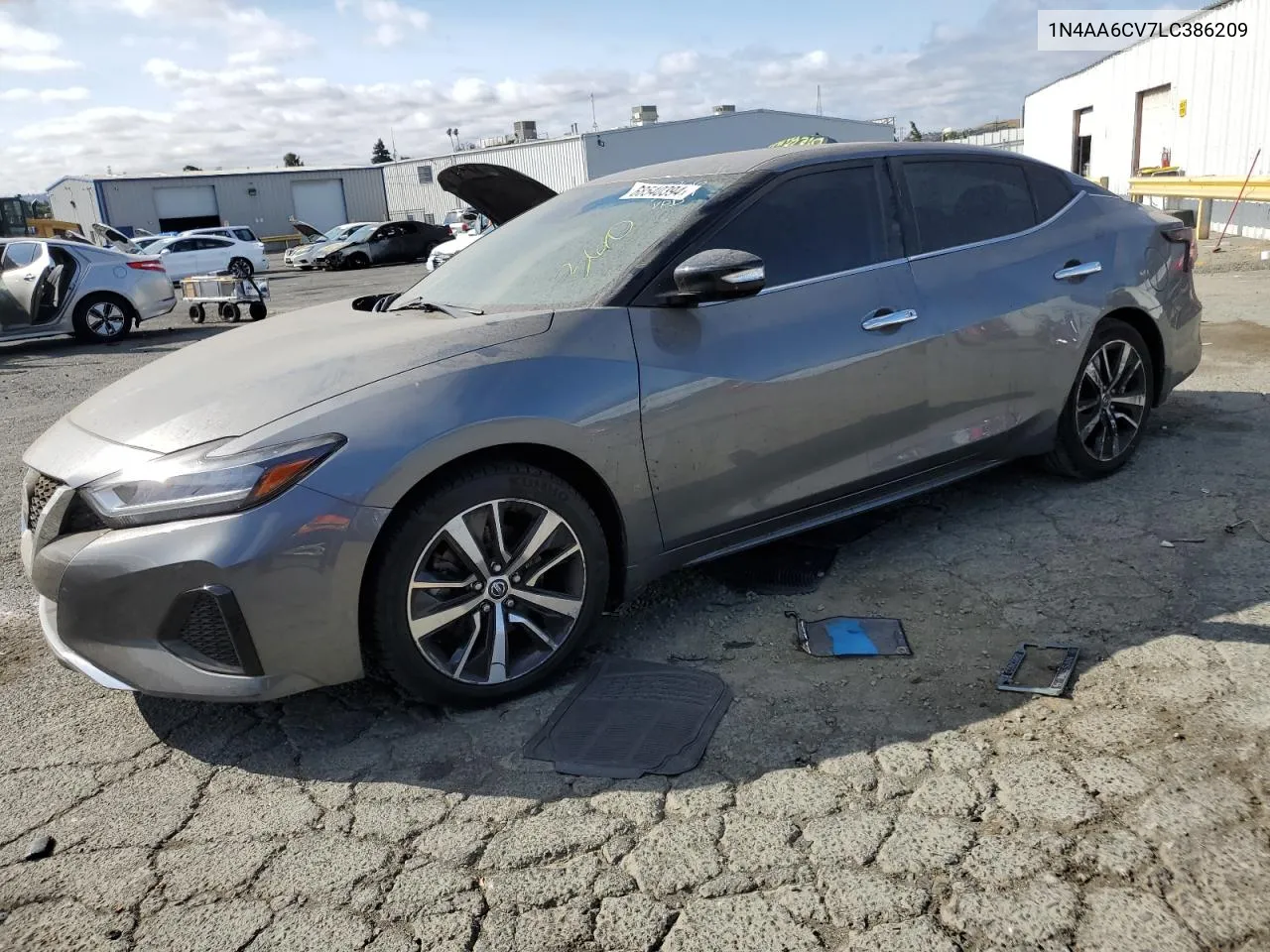 2020 Nissan Maxima Sv VIN: 1N4AA6CV7LC386209 Lot: 68540394