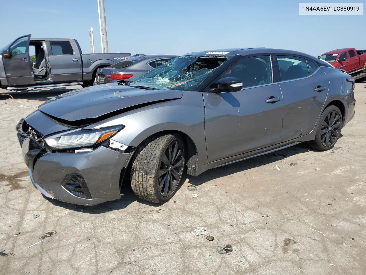 2020 Nissan Maxima Sr VIN: 1N4AA6EV1LC380919 Lot: 68701814