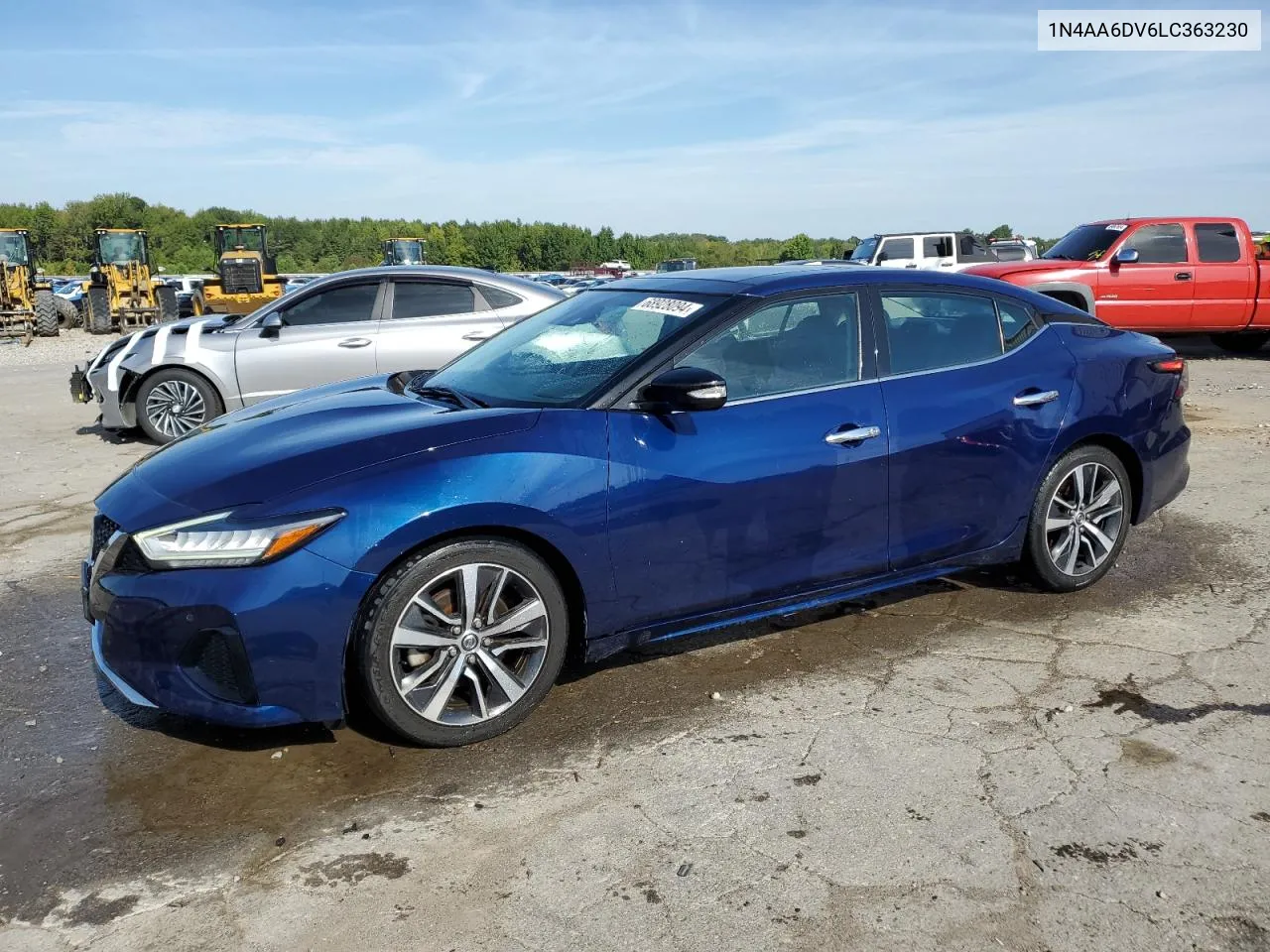 2020 Nissan Maxima Sl VIN: 1N4AA6DV6LC363230 Lot: 68928094