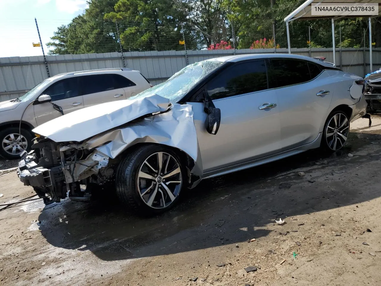 2020 Nissan Maxima Sv VIN: 1N4AA6CV9LC378435 Lot: 69266574