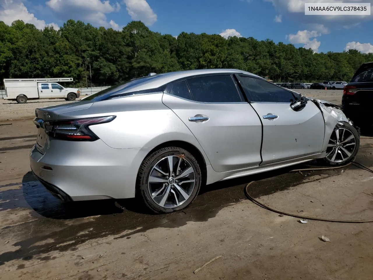 2020 Nissan Maxima Sv VIN: 1N4AA6CV9LC378435 Lot: 69266574