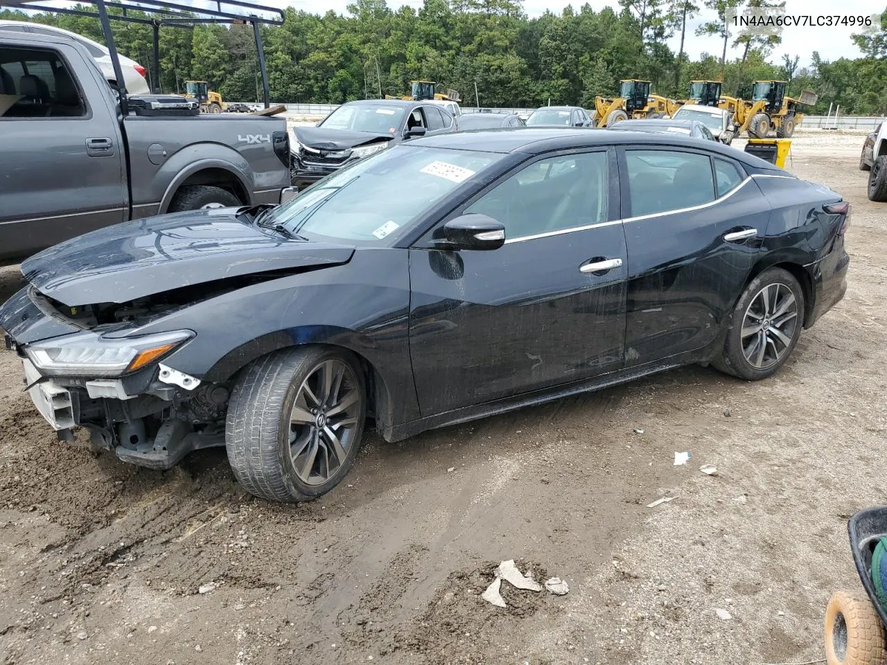 2020 Nissan Maxima Sv VIN: 1N4AA6CV7LC374996 Lot: 69709674