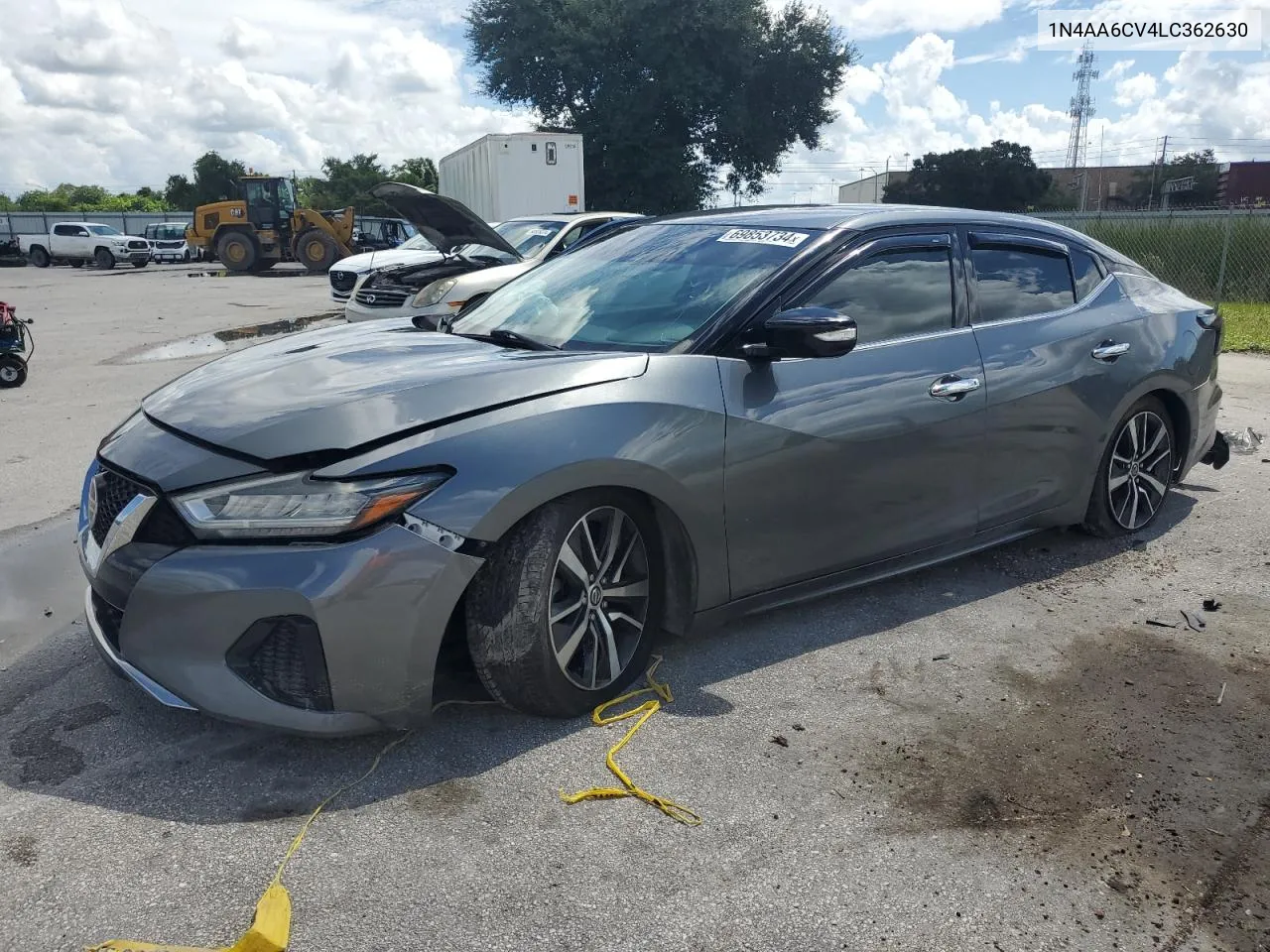 2020 Nissan Maxima Sv VIN: 1N4AA6CV4LC362630 Lot: 69853734