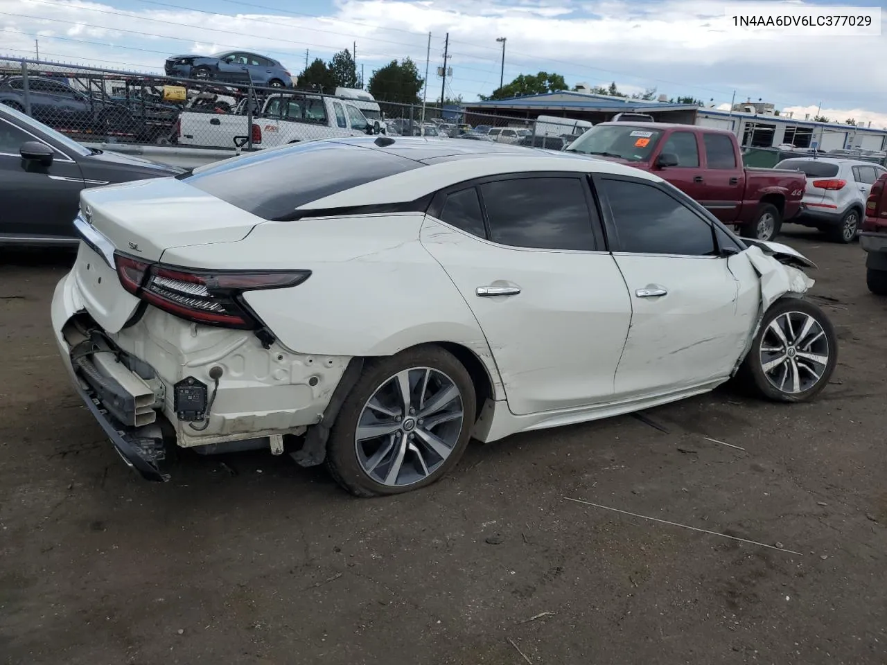 2020 Nissan Maxima Sl VIN: 1N4AA6DV6LC377029 Lot: 69860864