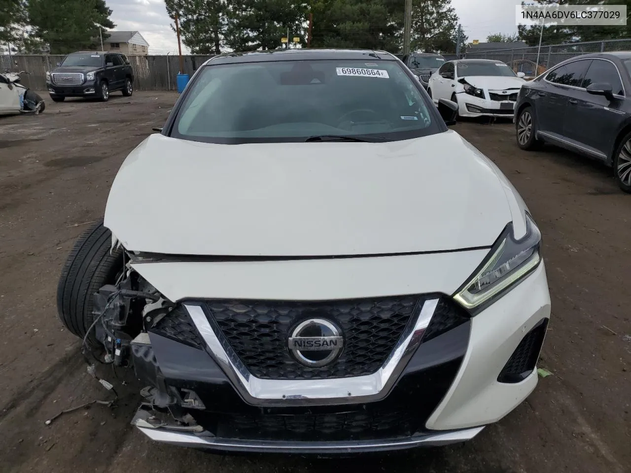 2020 Nissan Maxima Sl VIN: 1N4AA6DV6LC377029 Lot: 69860864