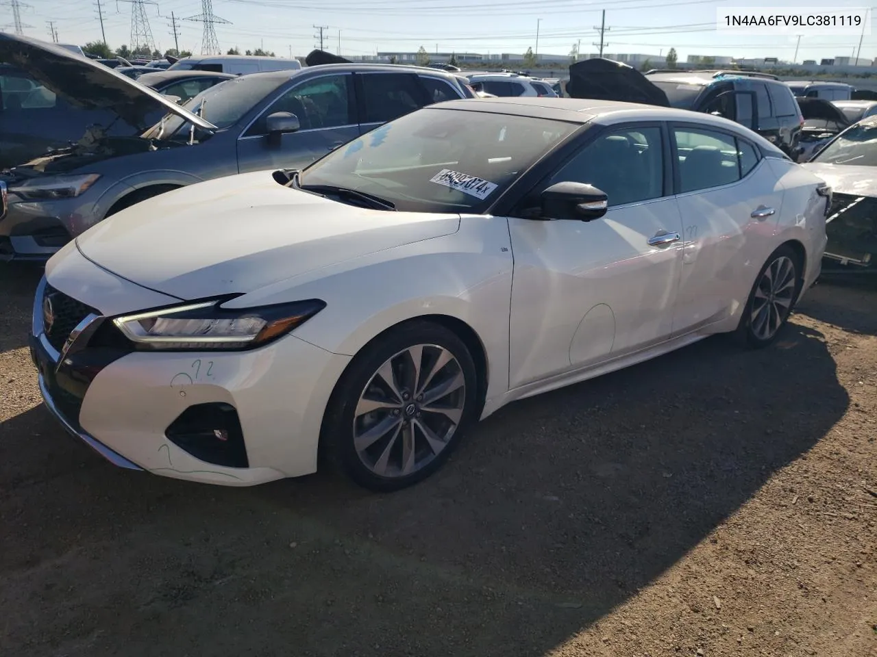 2020 Nissan Maxima Platinum VIN: 1N4AA6FV9LC381119 Lot: 69897074