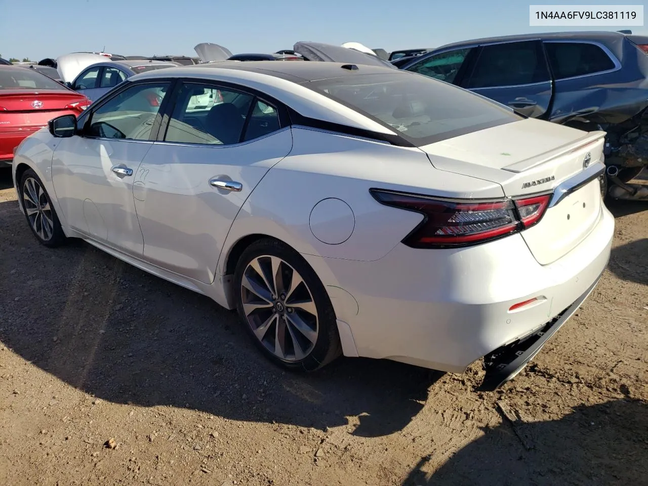 2020 Nissan Maxima Platinum VIN: 1N4AA6FV9LC381119 Lot: 69897074