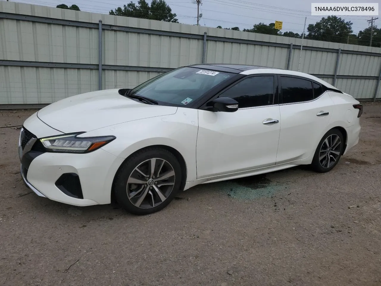 2020 Nissan Maxima Sl VIN: 1N4AA6DV9LC378496 Lot: 70191274