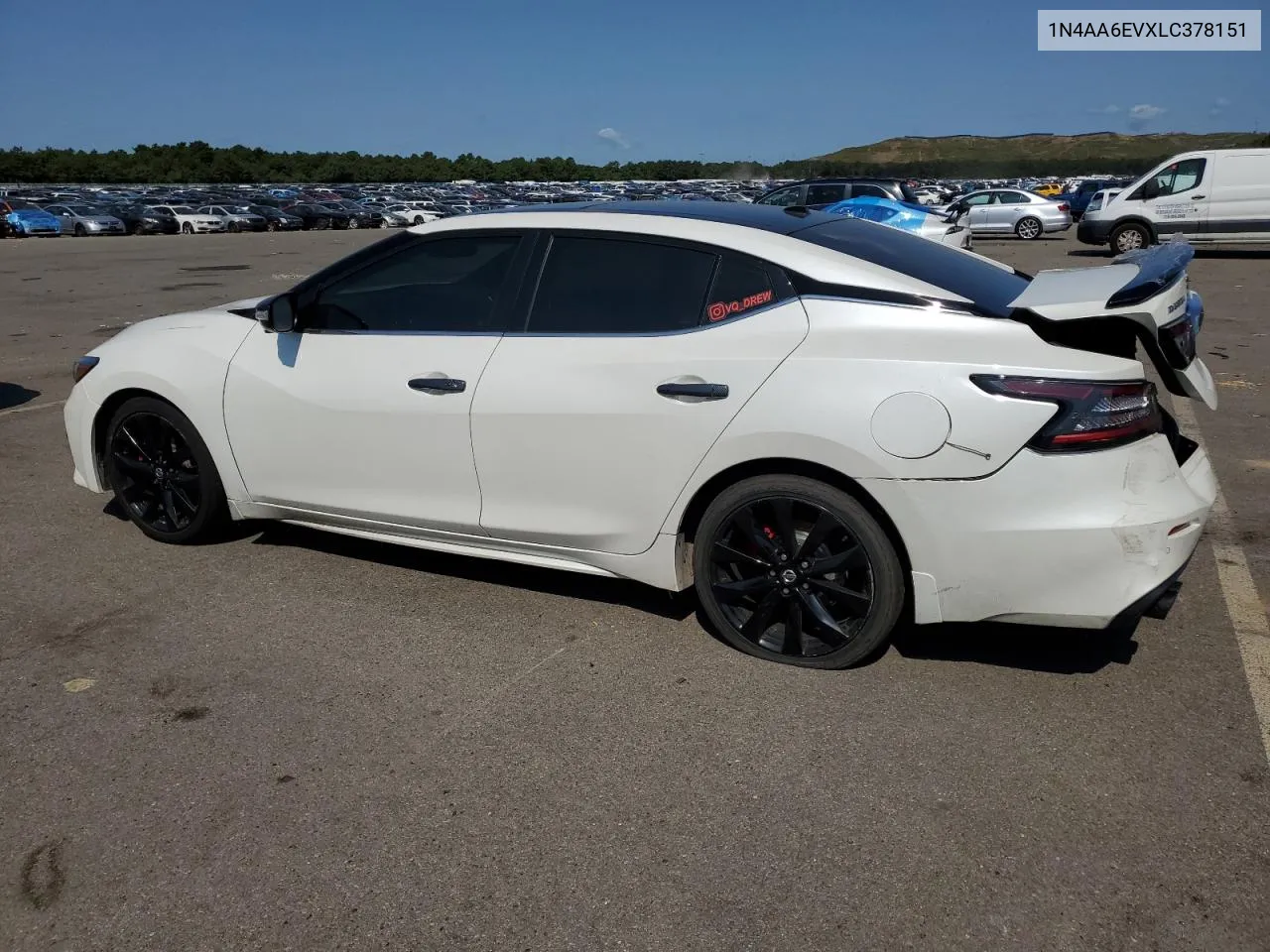 2020 Nissan Maxima Sr VIN: 1N4AA6EVXLC378151 Lot: 70194384