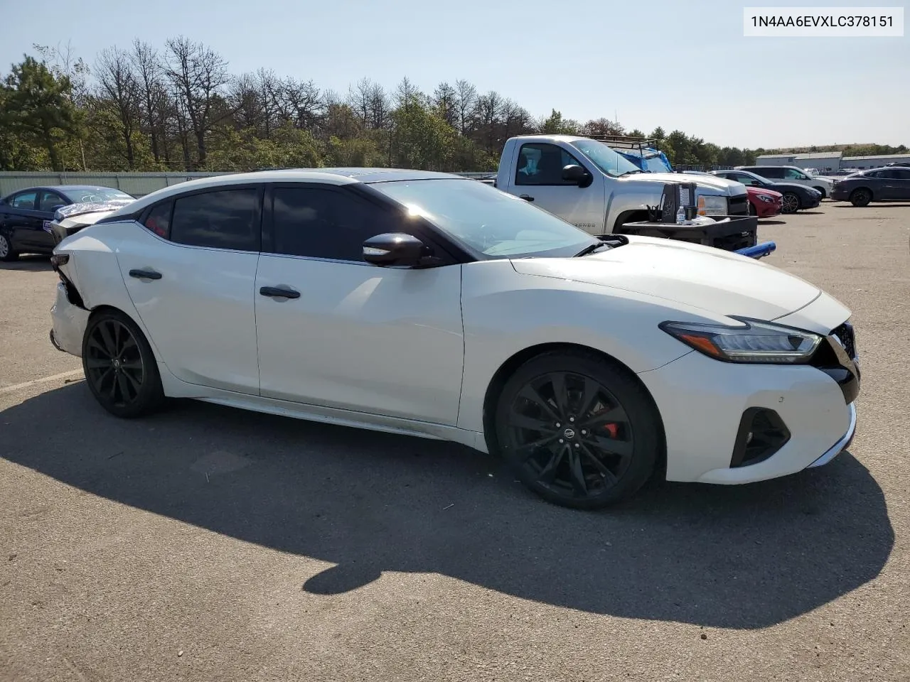 2020 Nissan Maxima Sr VIN: 1N4AA6EVXLC378151 Lot: 70194384