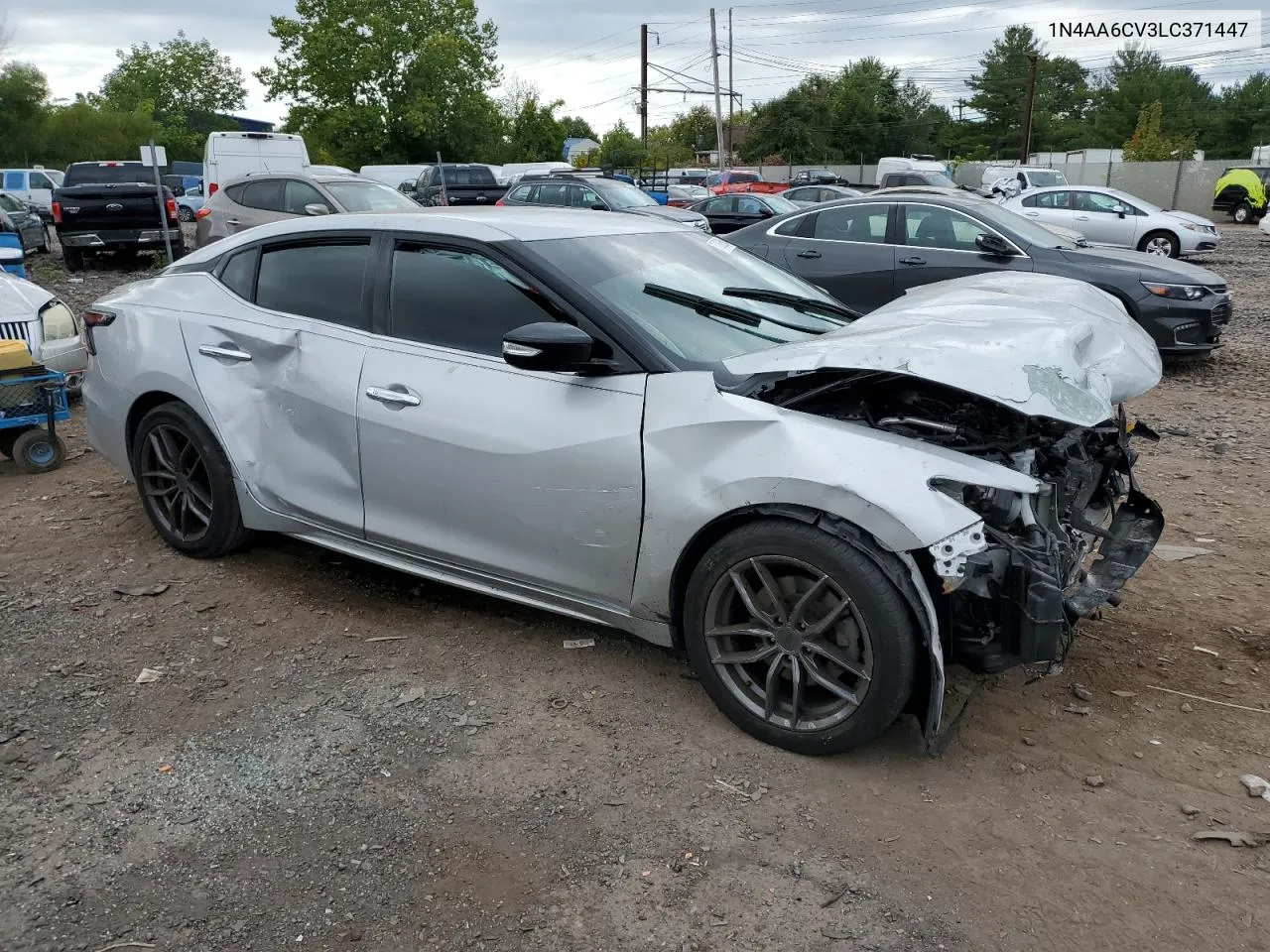 2020 Nissan Maxima Sv VIN: 1N4AA6CV3LC371447 Lot: 70382644