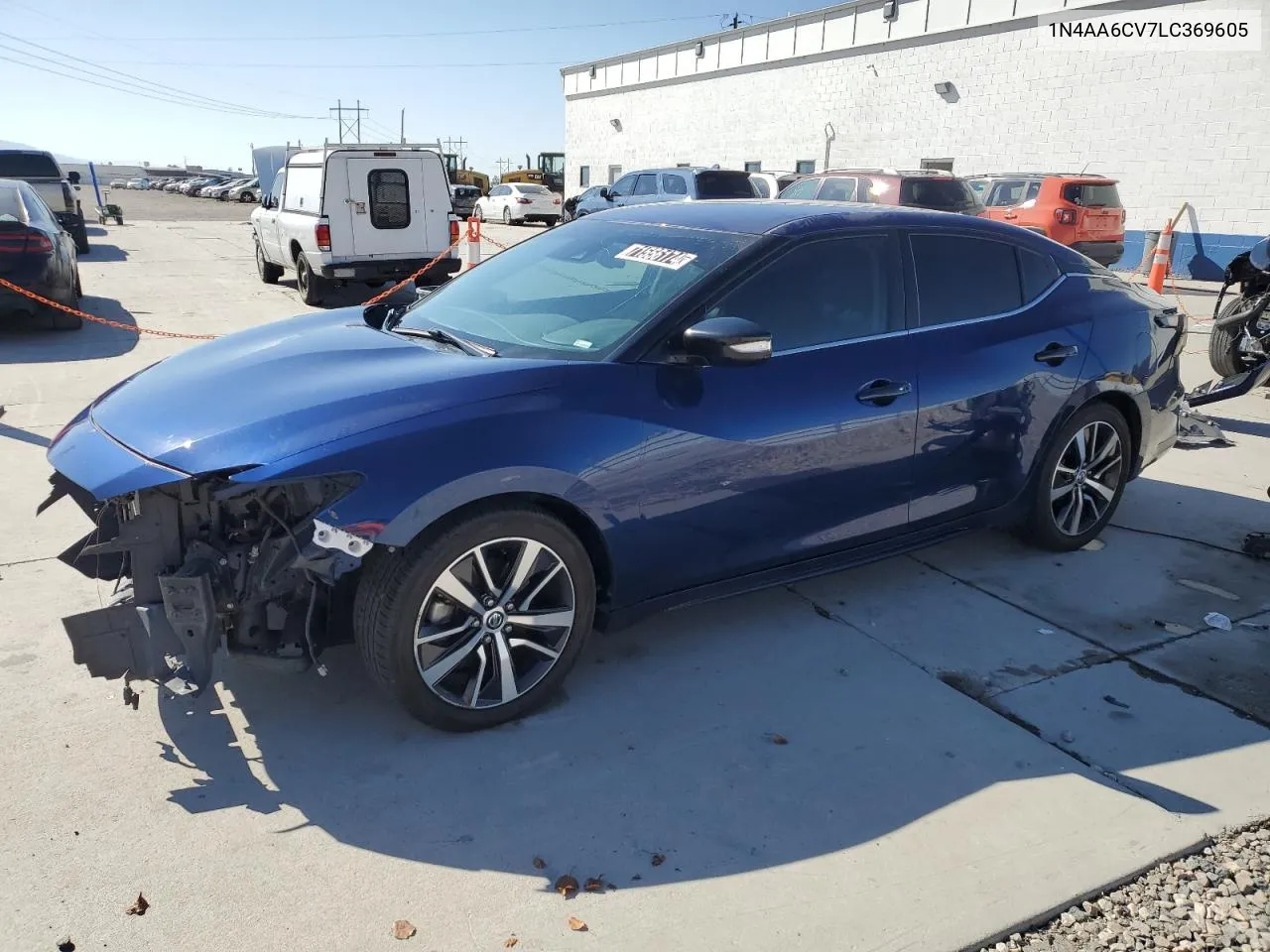 2020 Nissan Maxima Sv VIN: 1N4AA6CV7LC369605 Lot: 71556174