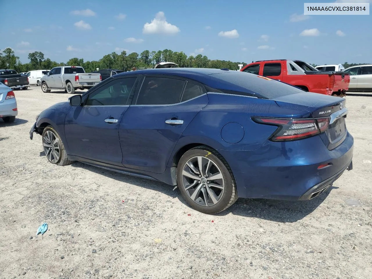 2020 Nissan Maxima Sv VIN: 1N4AA6CVXLC381814 Lot: 71719354