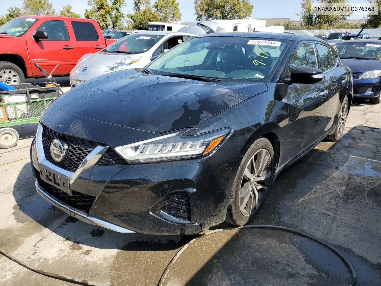 2020 Nissan Maxima Sl VIN: 1N4AA6DV1LC376368 Lot: 72074744