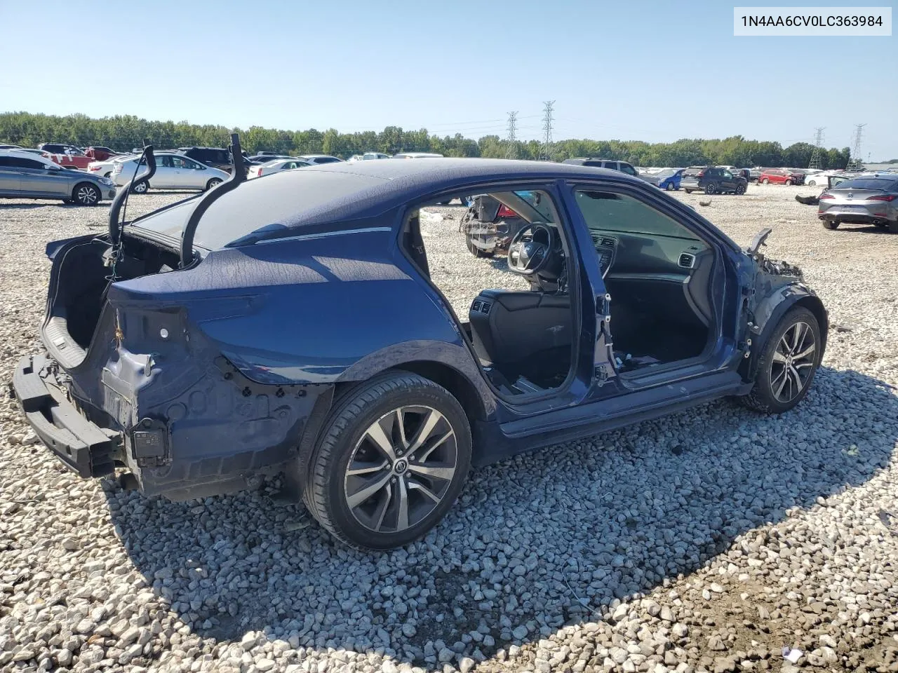 1N4AA6CV0LC363984 2020 Nissan Maxima Sv