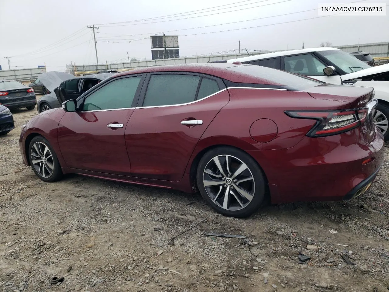 2020 Nissan Maxima Sv VIN: 1N4AA6CV7LC376215 Lot: 72425474