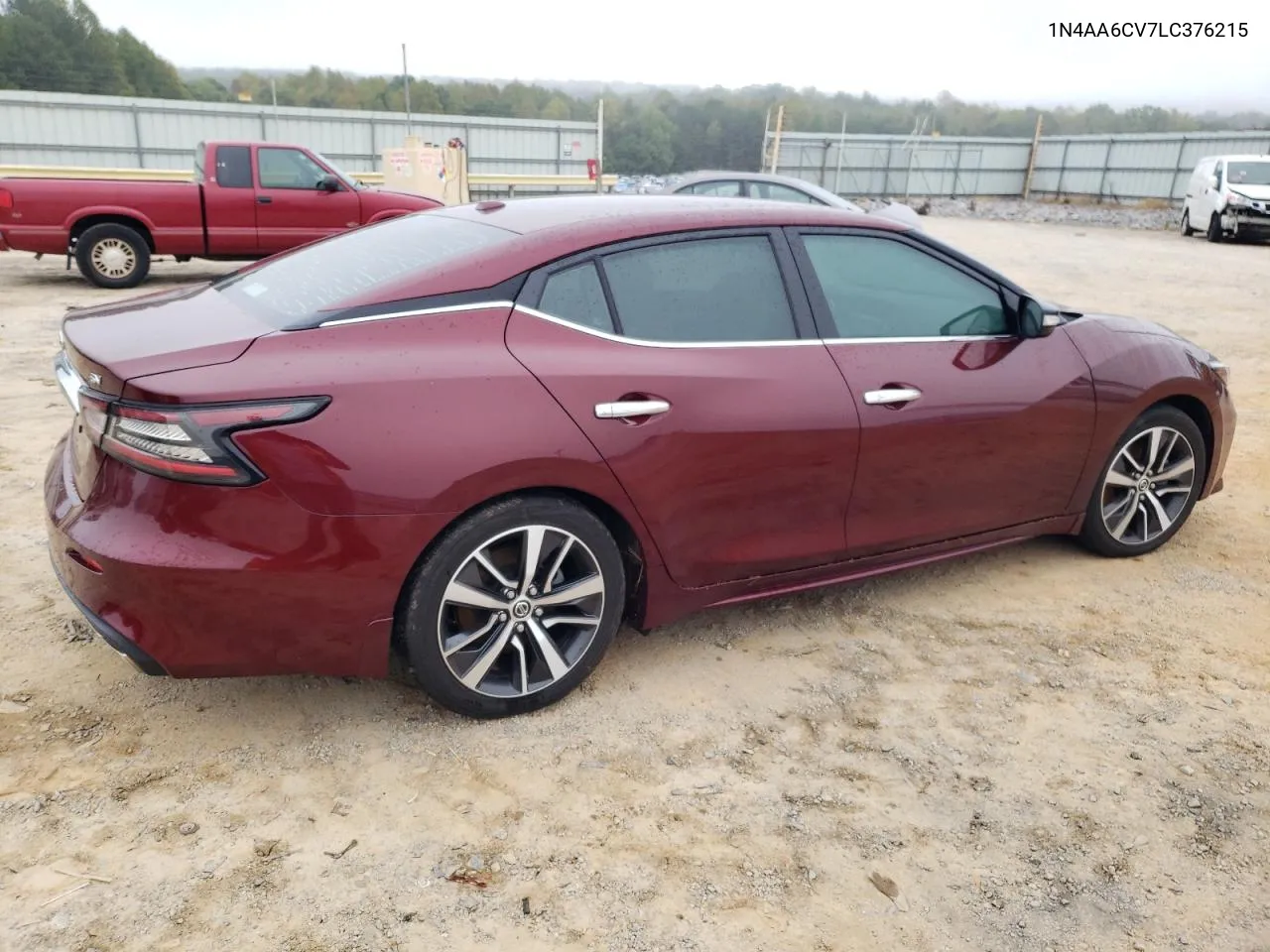 2020 Nissan Maxima Sv VIN: 1N4AA6CV7LC376215 Lot: 72425474