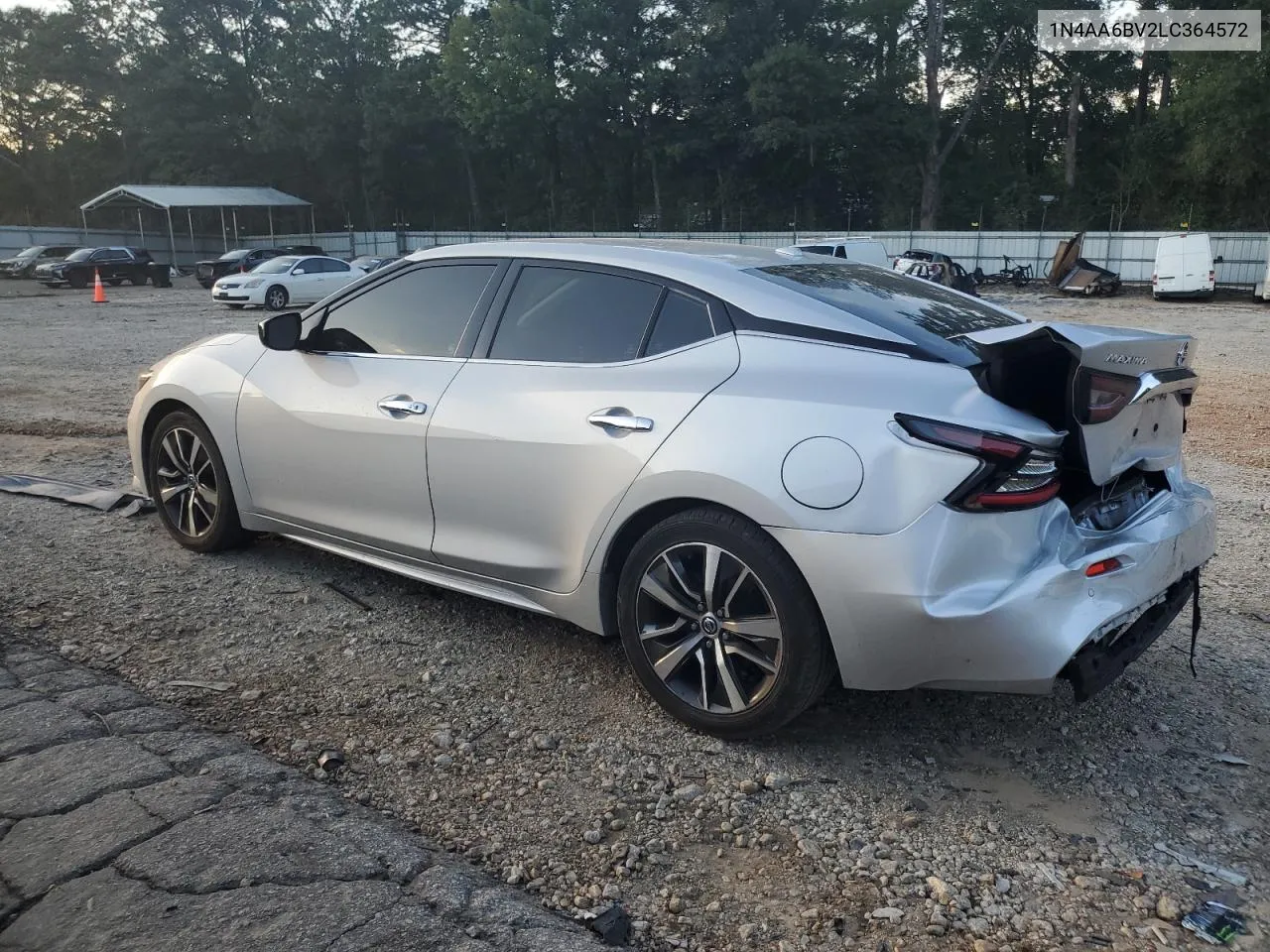 2020 Nissan Maxima S VIN: 1N4AA6BV2LC364572 Lot: 72571914