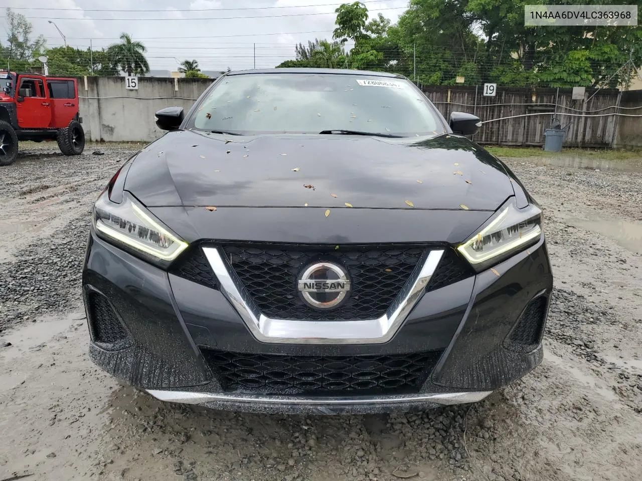 2020 Nissan Maxima Sl VIN: 1N4AA6DV4LC363968 Lot: 72806834