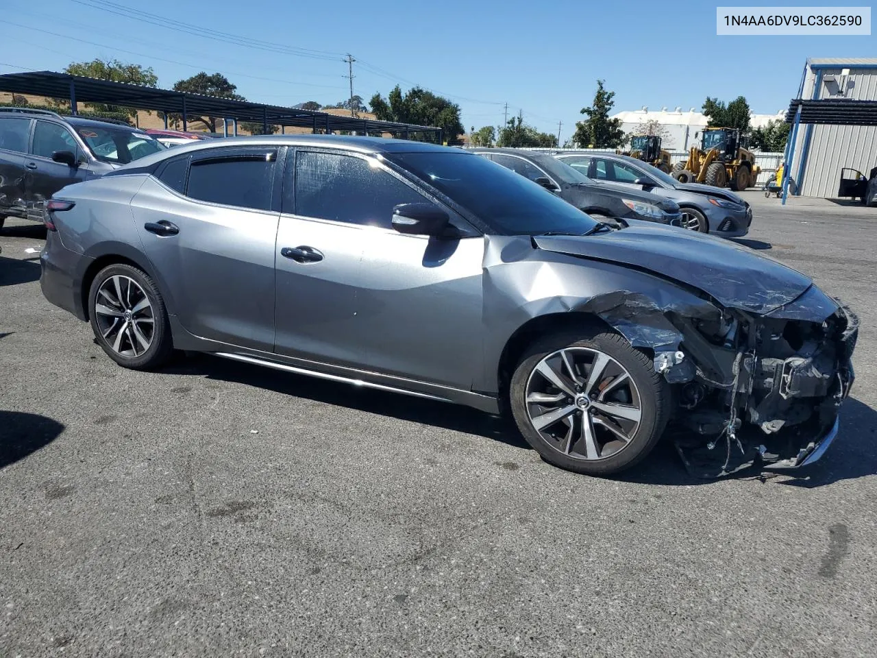 2020 Nissan Maxima Sl VIN: 1N4AA6DV9LC362590 Lot: 72840964